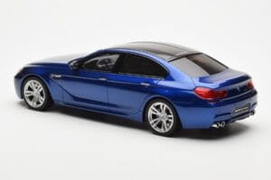 BMW M6 F06 Gran Coupe Синьо GT Spirit 1:18 GT184 Смола — снимка 5 от 6