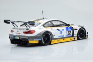 BMW M6 GT3 Rowe Racing #98 A. Graf / R. Westbrook / N. Catsburg / N. Paltalla 24 Hours of Nurburgring 2016 Minichamps 1:18 15 — снимка 2 от 6