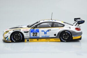 BMW M6 GT3 Rowe Racing #98 A. Graf / R. Westbrook / N. Catsburg / N. Paltalla 24 Hours of Nurburgring 2016 Minichamps 1:18 15 — снимка 3 от 6