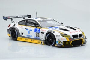 BMW M6 GT3 Rowe Racing #98 A. Graf / R. Westbrook / N. Catsburg / N. Paltalla 24 Hours of Nurburgring 2016 Minichamps 1:18 15 — снимка 4 от 6