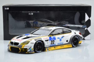 BMW M6 GT3 Rowe Racing #98 A. Graf / R. Westbrook / N. Catsburg / N. Paltalla 24 Hours of Nurburgring 2016 Minichamps 1:18 15 — снимка 6 от 6