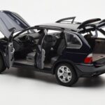BMW X5 4.4i E53 Тъмно Синьо Kyosho 1:18 - image 5 of 8