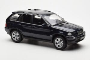 BMW X5 4.4i E53 Тъмно Синьо Kyosho 1:18 08521DB Метал — снимка 6 от 8