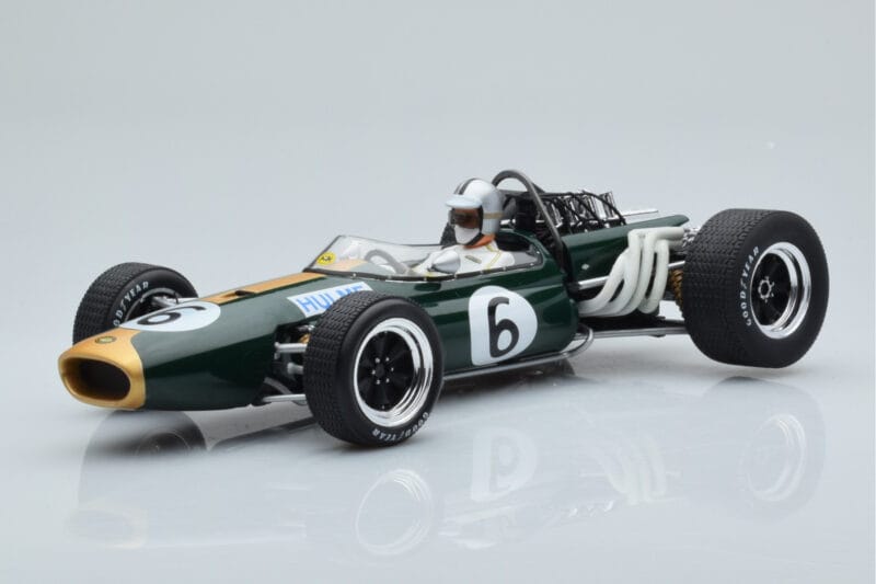 Brabham BT20 Repco #6 D. Hulme British GP 1966 MCG 1:18