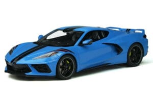 Chevrolet Corvette C8 Rapid Синьо GT Spirit 1:18 GT286 Смола — снимка 2 от 7