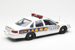Chevrolet Caprice Watkins Glen Полиция UT Models 1:18 21028 Метал — снимка 2 от 6