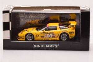 Chevrolet Corvette C5R #3 O. Gavin / J. O'Connell / R. Fellows Sebring 12 Hours 2003 Minichamps 1:43 400031403 Метал — снимка 4 от 4