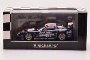 Chevrolet Corvette C5R #53 R. Fellows / J. O'Connell / F. Freon 24 Hours of Le Mans 2003 Minichamps 1:43 400031453 Метал — снимка 4 от 4