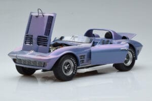 Chevrolet Corvette Grand Sport Roadster Laguna Seca Небесносин Exoto 1:18 EXPRM00080 Метал — снимка 2 от 9