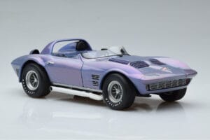 Chevrolet Corvette Grand Sport Roadster Laguna Seca Небесносин Exoto 1:18 EXPRM00080 Метал — снимка 5 от 9