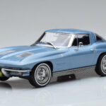 Chevrolet Corvette C2 Sting Ray Синьо Norev 1:18