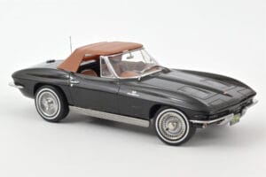 Chevrolet Corvette C2 Sting Ray Кабриолет Norev 1:18 189055 Метал — снимка 3 от 3