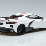 Chevrolet Hennessey Corvette C8 Arctic Бял GT Spirit 1:18 GT317 Смола - image 2 of 6