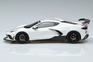 Chevrolet Hennessey Corvette C8 Arctic Бял GT Spirit 1:18 GT317 Смола — снимка 3 от 6