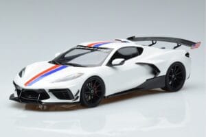 Chevrolet Hennessey Corvette C8 Arctic Бял GT Spirit 1:18 GT317 Смола