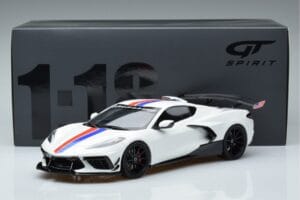 Chevrolet Hennessey Corvette C8 Arctic Бял GT Spirit 1:18 GT317 Смола — снимка 6 от 6