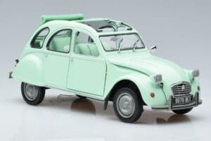 Citroen 2CV 6 Club Зелен Norev 1:18 181486 Метал — снимка 5 от 7
