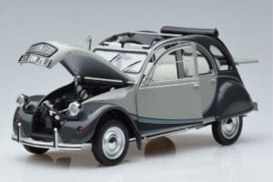 Citroen 2CV Charleston Сив Norev 1:18 181487 Метал — снимка 2 от 7