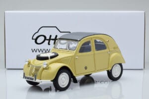 Citroen 2CV Sahara Жълт Otto 1:18 OT1027 Смола — снимка 6 от 6