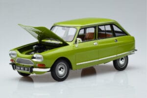Citroen Ami 8 Club Iris Зелено Norev 1:18 181677 Метал — снимка 2 от 7