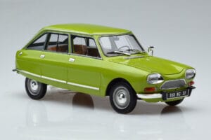 Citroen Ami 8 Club Iris Зелено Norev 1:18 181677 Метал — снимка 5 от 7
