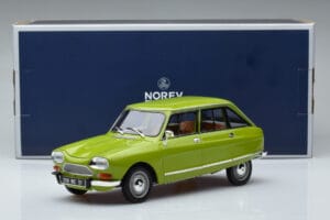 Citroen Ami 8 Club Iris Зелено Norev 1:18 181677 Метал — снимка 7 от 7