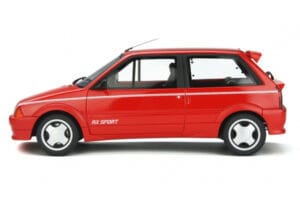 Citroen AX Sport Червен Otto 1:18 OT799 Смола — снимка 3 от 5