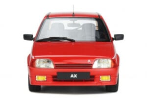 Citroen AX Sport Червен Otto 1:18 OT799 Смола — снимка 4 от 5