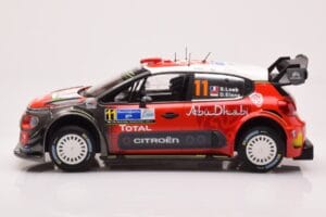 Citroen C3 WRC #11 S. Loeb / D. Elena Rally Mexico 2018 Norev 1:18 181638 Метал — снимка 3 от 6