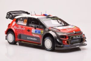 Citroen C3 WRC #11 S. Loeb / D. Elena Rally Mexico 2018 Norev 1:18 181638 Метал — снимка 4 от 6