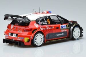 Citroen C3 WRC #9 S. Lefebvre / G. Moreau Tour de Corse 2017 Norev 1:18 181633 Метал — снимка 2 от 6