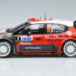 Citroen C3 WRC #9 S. Lefebvre / G. Moreau Tour de Corse 2017 Norev 1:18 181633 Метал - image 3 of 6