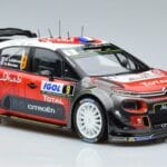 Citroen C3 WRC #9 S. Lefebvre / G. Moreau Tour de Corse 2017 Norev 1:18 181633 Метал - image 4 of 6
