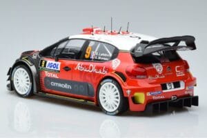 Citroen C3 WRC #9 S. Lefebvre / G. Moreau Tour de Corse 2017 Norev 1:18 181633 Метал — снимка 5 от 6