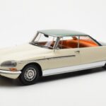 Citroen DS 21 Le Leman Кабриолет Слонова Кост и Зелен Norev 1:18