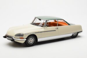 Citroen DS 21 Le Leman Кабриолет Слонова Кост и Зелен Norev 1:18