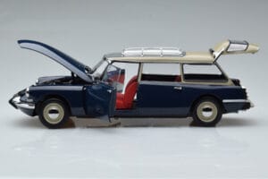 Citroen ID 19 Break Orient Синьо Norev 1:18 181770 Метал — снимка 4 от 9