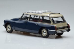 Citroen ID 19 Break Orient Синьо Norev 1:18 181770 Метал — снимка 7 от 9