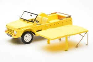 Citroen Mehari Plage Жълт Norev 1:18 181801 Метал — снимка 2 от 6