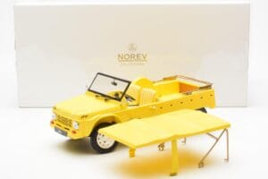 Citroen Mehari Plage Жълт Norev 1:18 181801 Метал — снимка 6 от 6
