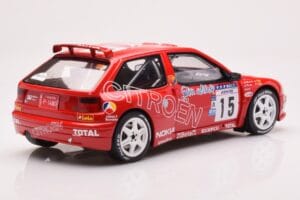 Citroen ZX Kitcar #15 J. Puras / C. Del Barrio Rally Catalunya Costa Brava 1997 Otto 1:18 OT432 Смола — снимка 2 от 6
