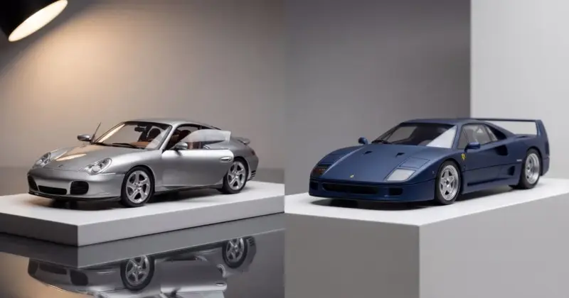 Diecast модели срещу Resin: Кой материал да изберете?