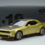 Dodge Challenger R/T Scat Pack Widebody 50-годишен Юбилей GT Spirit 1:18 GT411 Смола - image 6 of 6
