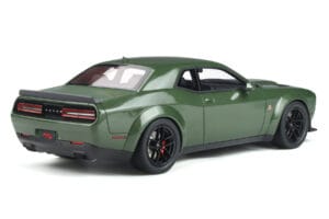 Dodge Challenger R/T SCAT Pack Widebody Зелен GT Spirit 1:18 GT815 Смола — снимка 2 от 5