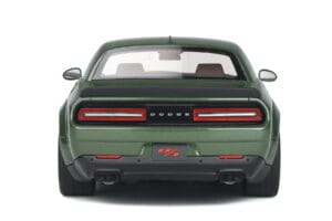 Dodge Challenger R/T SCAT Pack Widebody Зелен GT Spirit 1:18 GT815 Смола — снимка 5 от 5