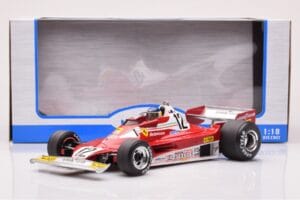 Ferrari 312 T2B #12 C. Reutemann Swedish GP 1977 MCG 1:18 MCG18625F Метал — снимка 6 от 6