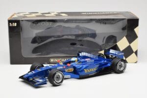 Prost AP03 Peugeot #15 N. Heidfeld F1 Showcar 2000 Minichamps 1:18 180000085 Смола — снимка 6 от 6
