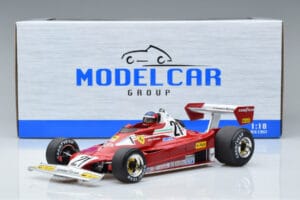 Ferrari 312 T2 B #21 G. Villeneuve Canadian GP 1977 MCG 1:18 MCG18623F Метал — снимка 6 от 6