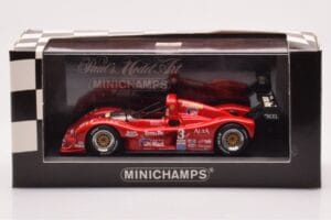 Ferrari 333 SP #3 Y. Dalmas / S. Johansson / Evans / Velez Sebring 12 Hours Winner 1997 Minichamps 1:43 430977603 Метал — снимка 4 от 4