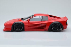 Ferrari 512 TR LBWK Liberty Walk Червен GT Spirit 1:18 GT423 Смола — снимка 3 от 6